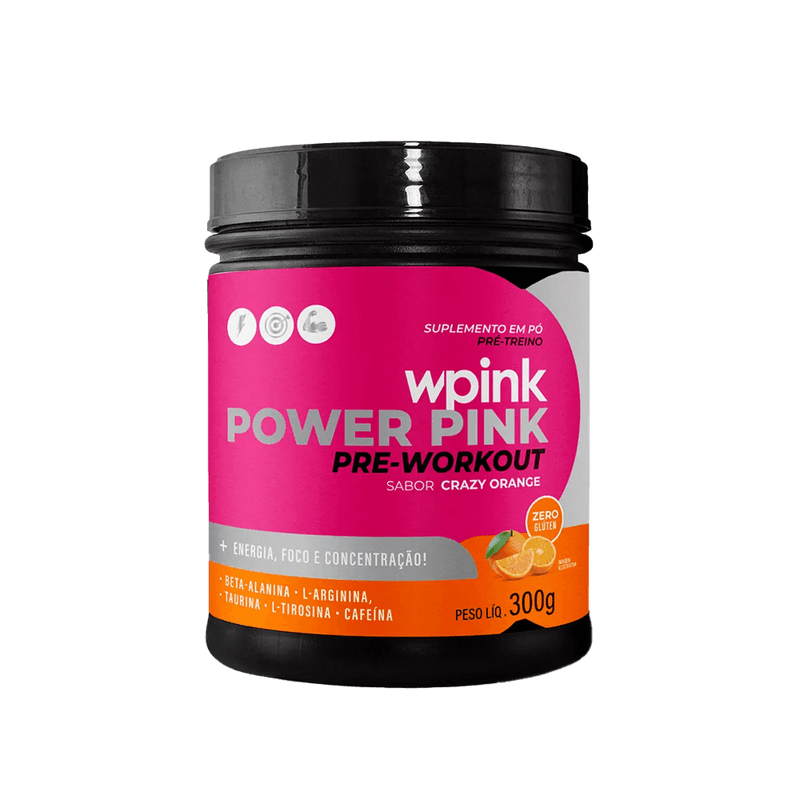 Super Power Pink de Laranja - Pré-Treino – 300g