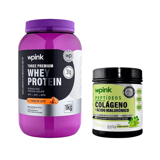 Whey protein doce de leite + colágeno uva verde - wp